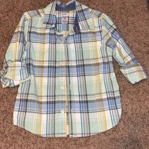 Carter's Multicolor Plaid Button-Down Shirt